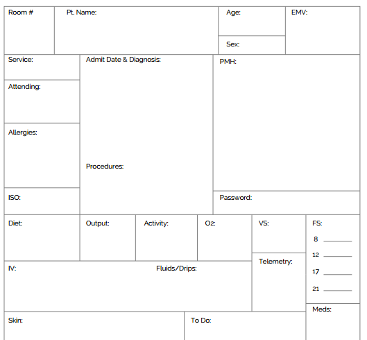 ultimate-nursing-report-sheet-database-free-downloads