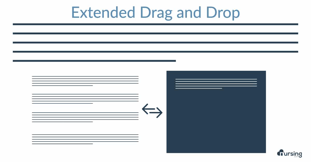 extended drag and drop new nclex