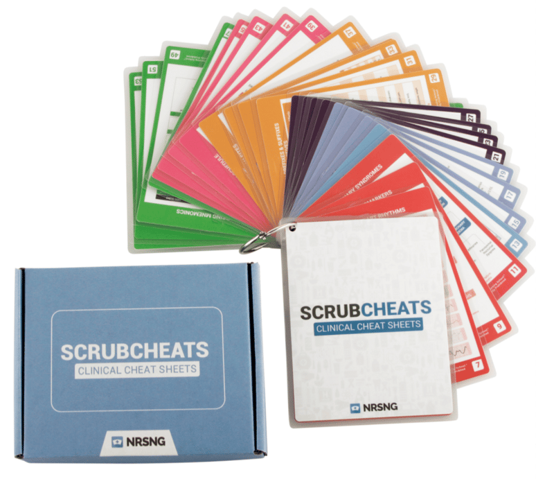 scrubcheats clinical reference sheets