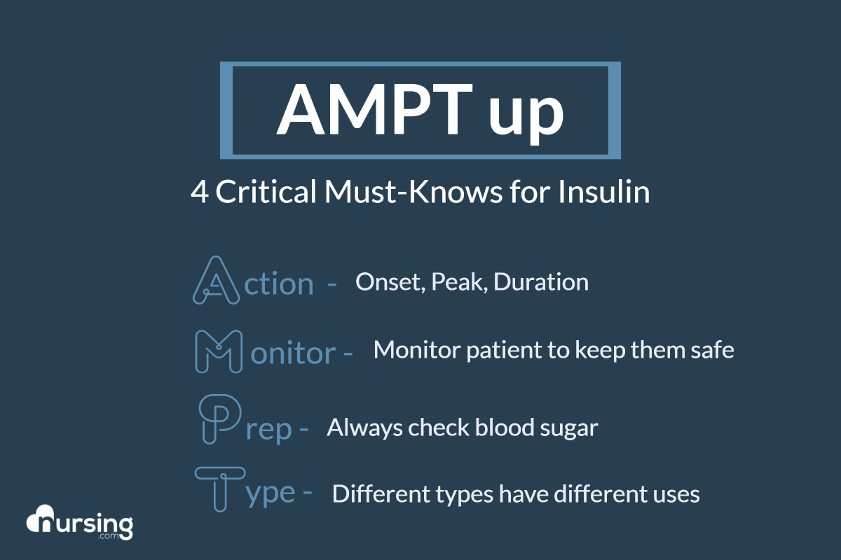 4 critical must knows for insulin management