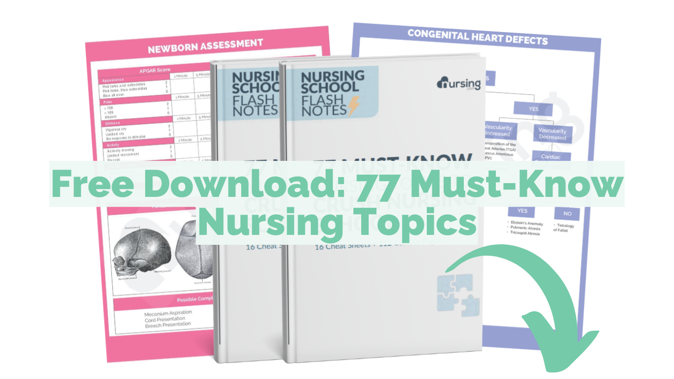 free download for nursing students 77 must know nursing topics to crush nursing school (1)